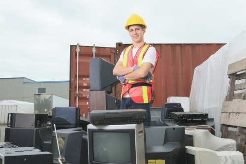 Expert handling of furniture during loft clearance